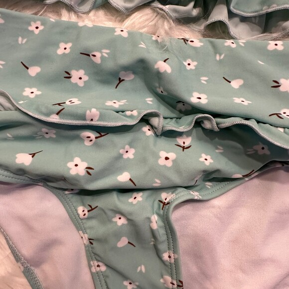 High waisted smoked top bikini Nwt sz small - Picture 10 of 12